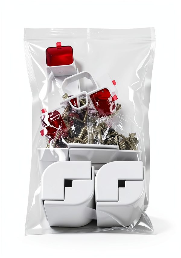 ASAHOM Track Mount Kit Outdoor Lights PVC Modular Design-0