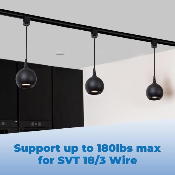 OHLECTRIC Track Light Adapter Modern Plastic LED Indoor-4