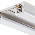 Juno 8ft White Aluminum Track Lighting Section-0