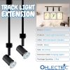 OHLECTRIC Track Lighting Extension Rod Black Dimmable LED-1