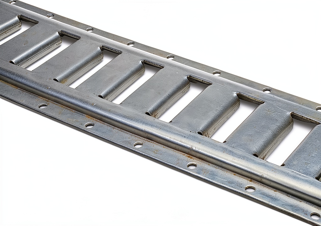 US Cargo Control E Track rails installed on trailer floor