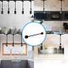 OHLECTRIC Track Lighting Extension Rod Black Dimmable LED-4
