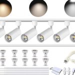 Bravsekai Track Lighting Kit Modern Aluminum 3CCT-0