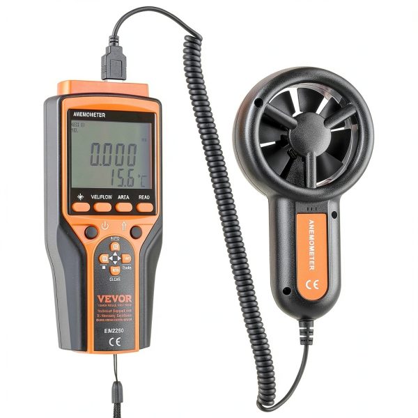 VEVOR Wind Speed Gauge Anemometer-11