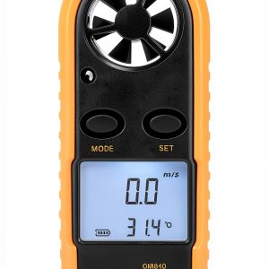 Wind Speed Gauge PiscatorZone Leather Compact LCD-0