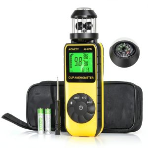 Handheld Anemometer AIOMEST Portable Wind Gauge-0