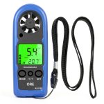 AIOMEST Handheld Anemometer 7 Blade Wind Gauge-0