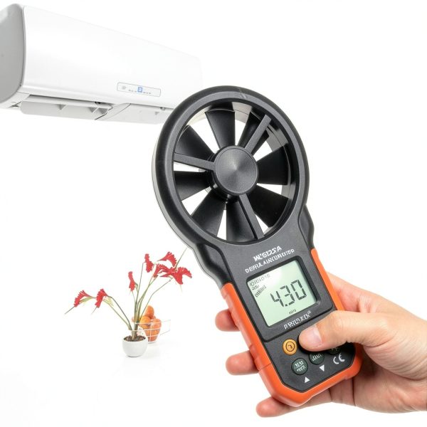 Proster Anemometer Handheld Wind Gauge Model WIND Portable LCD-4