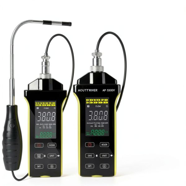 AOPUTTRIVER 3-in-1 Digital Anemometer with Retractable Sensor and LCD-1