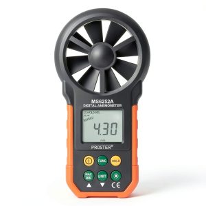 Proster Anemometer Handheld Wind Gauge Model WIND Portable LCD-0