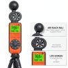 AOPUTTRIVER Wet Bulb Globe Thermometer Anemometer AP-881W LCD Display-3