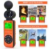 AOPUTTRIVER Wet Bulb Globe Thermometer Anemometer AP-881W LCD Display-5