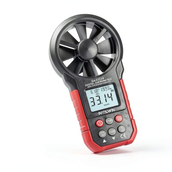 Wind Speed Gauge IVOLWIN DA6252B Multi‑Parameter Sensor USB Upload-1