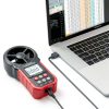 Wind Speed Gauge IVOLWIN DA6252B Multi‑Parameter Sensor USB Upload-5
