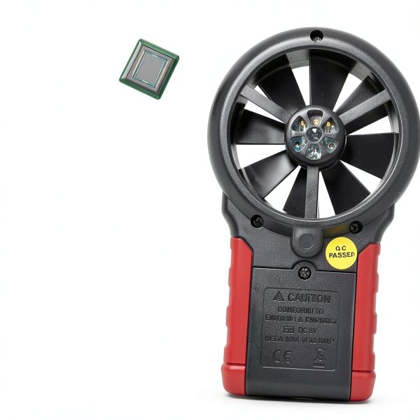 Wind Speed Gauge IVOLWIN DA6252B Multi‑Parameter Sensor USB Upload-4