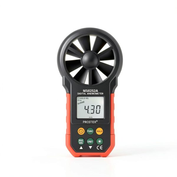 Proster Anemometer Handheld Wind Gauge Model WIND Portable LCD-3