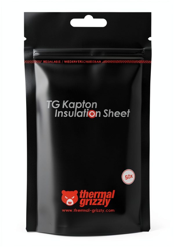 Thermal Grizzly Kapton Insulation Sheet 50x Stripes 10x60mm 40μm-6